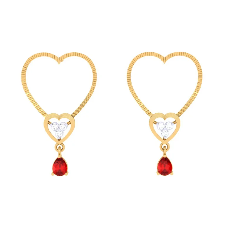 Women’s chic earrings-Love Dangler Earrings