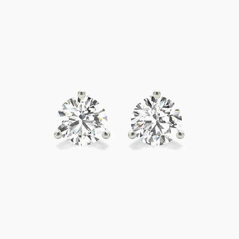 Women’s elegant diamond earrings-1/2 ct. Lab-Grown Diamond Stud Earrings