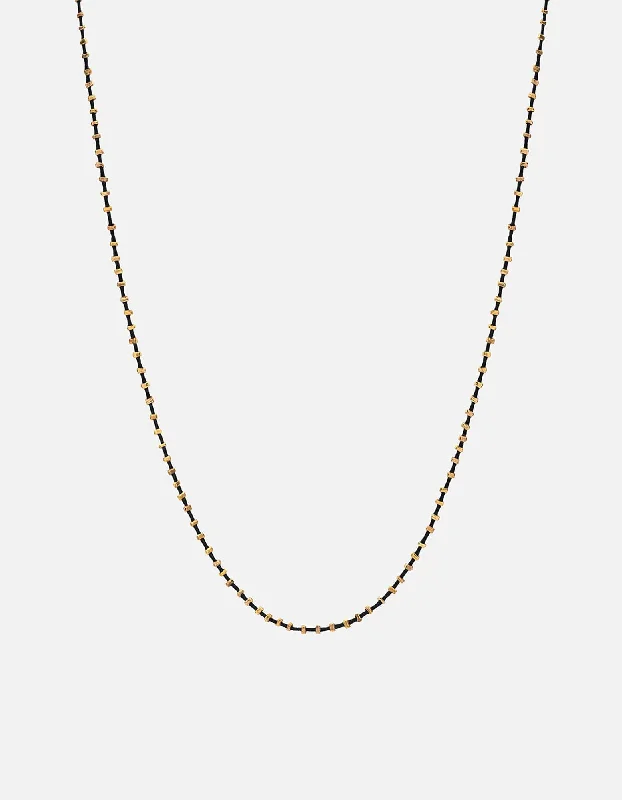 Women’s romantic necklace-Ita Necklace, Gold Vermeil