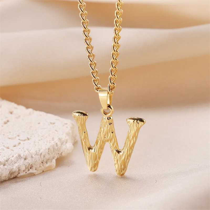 Letter W (Pendant Only)