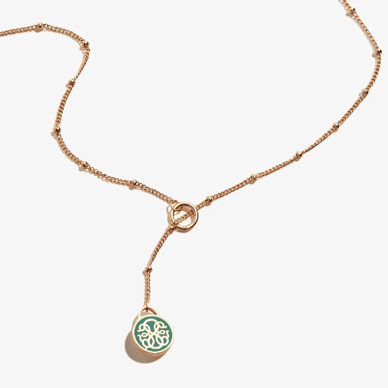 Women’s long chain necklace-Path of Life® Lariat Necklace