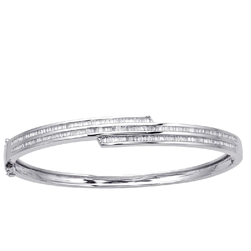 Women’s infinity bangle-Diamond Bangle