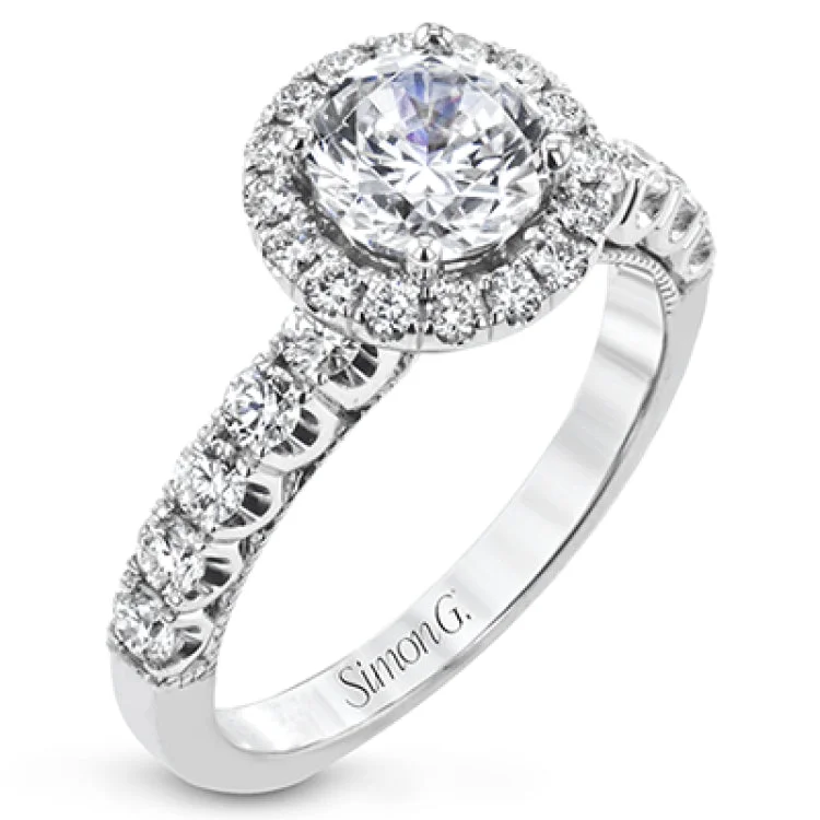 Women’s simple engagement rings-LR2343 WEDDING SET