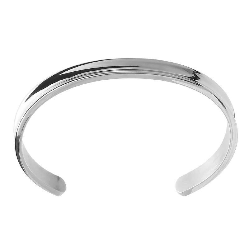 Women’s trendy bracelet-Simple Style Classic Style Letter Stainless Steel Bangle