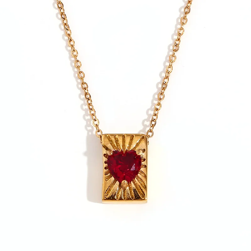 Gold-13 Medium Pomegranate Red