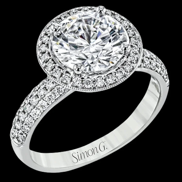 Women’s modern engagement rings-NR500-9 ENGAGEMENT RING