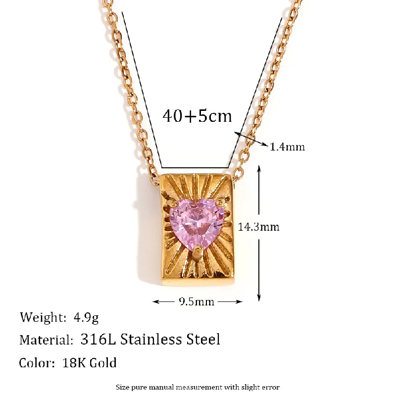 Gold-01 Pink Zirconium