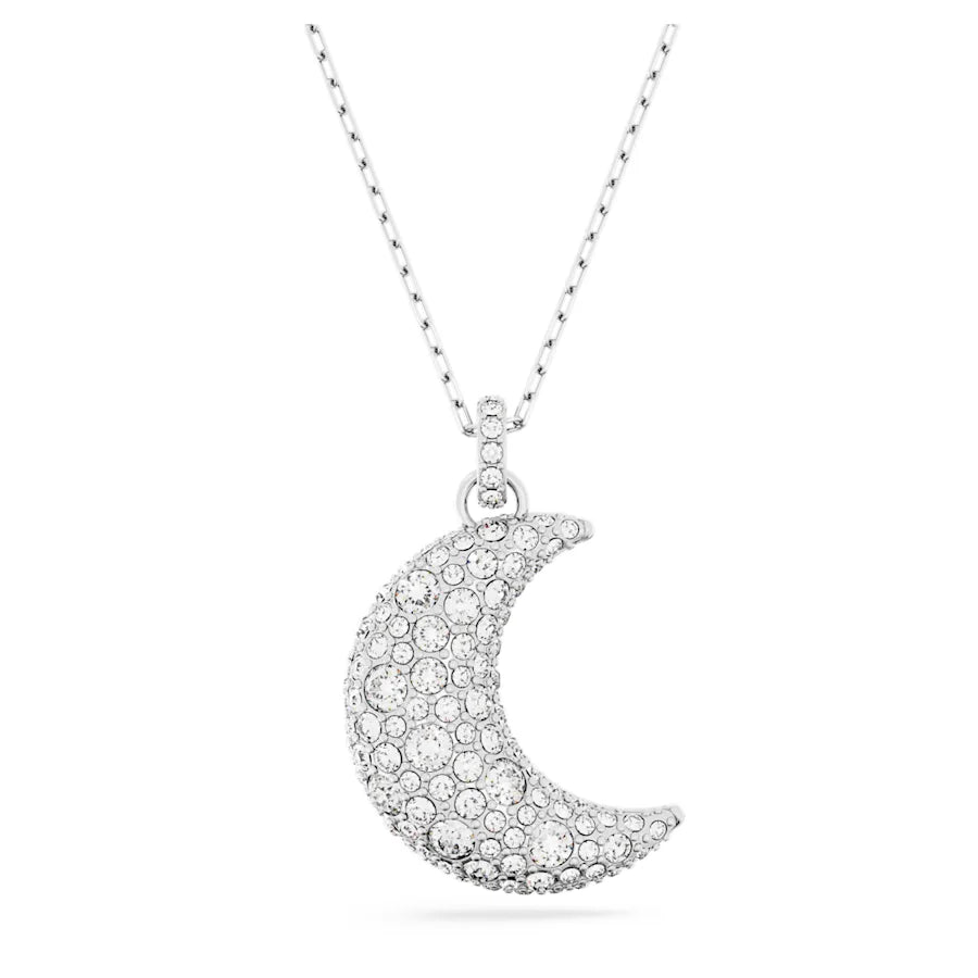 Women’s two-tone necklace-Luna Pendant