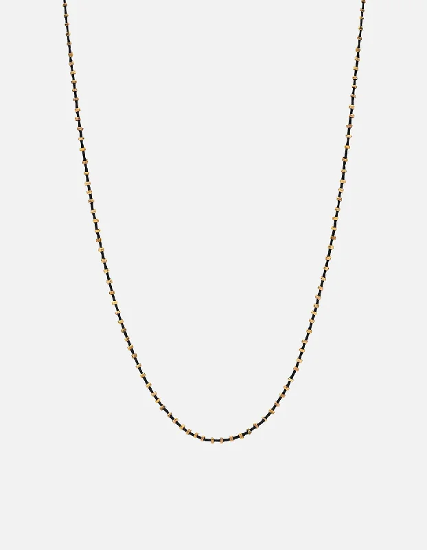 Women’s long chain necklace-Ita Necklace, Gold