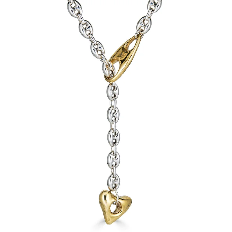 Women’s classic necklace-Oyster Lariat Necklace