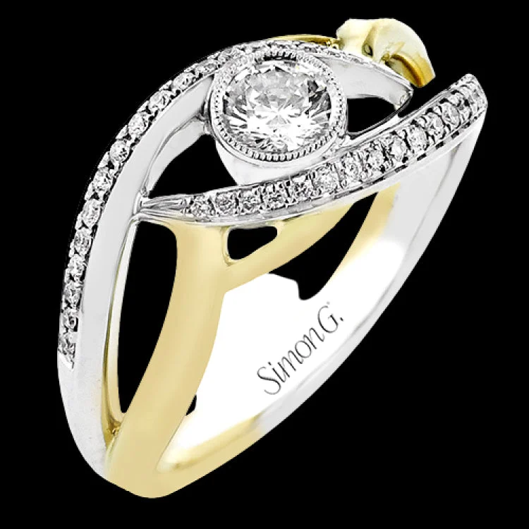 Women’s trendy engagement rings-LR3070 ENGAGEMENT RING