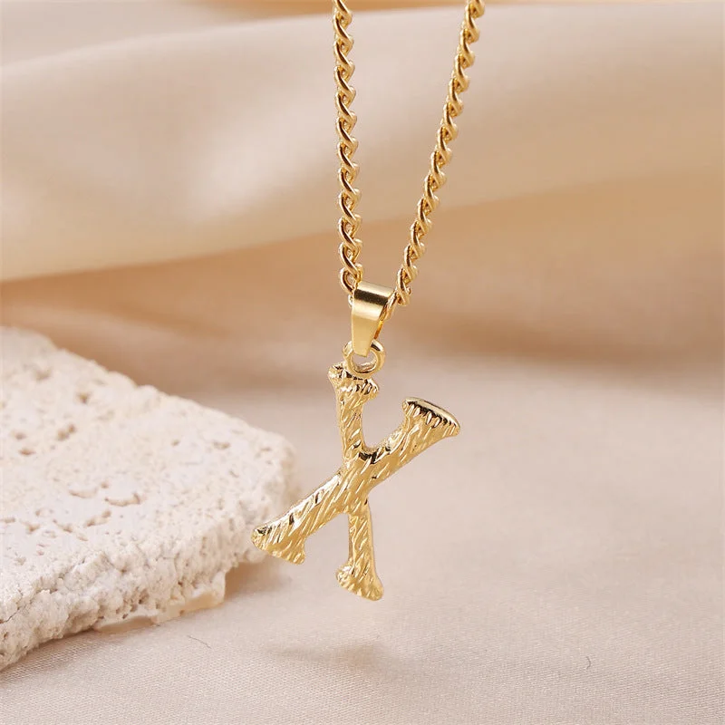 Letter X (Pendant Only)