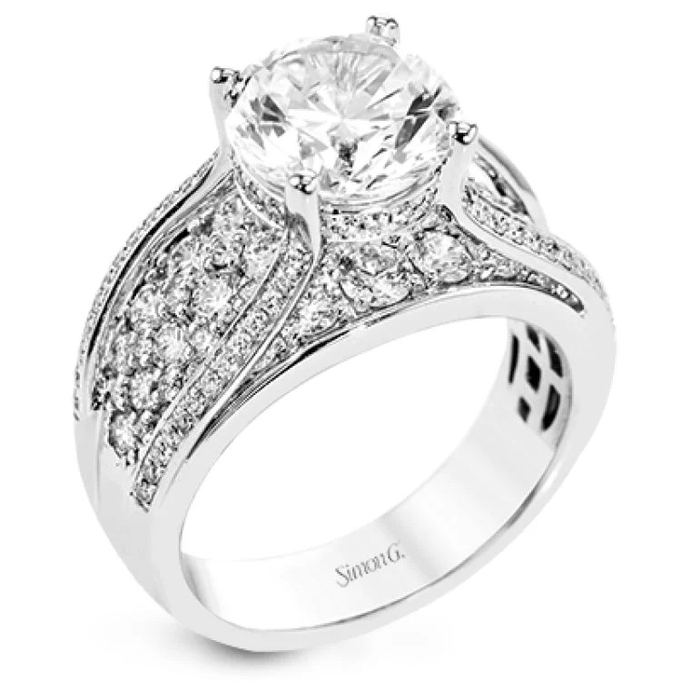 Women’s simple engagement rings-LR2989 ENGAGEMENT RING