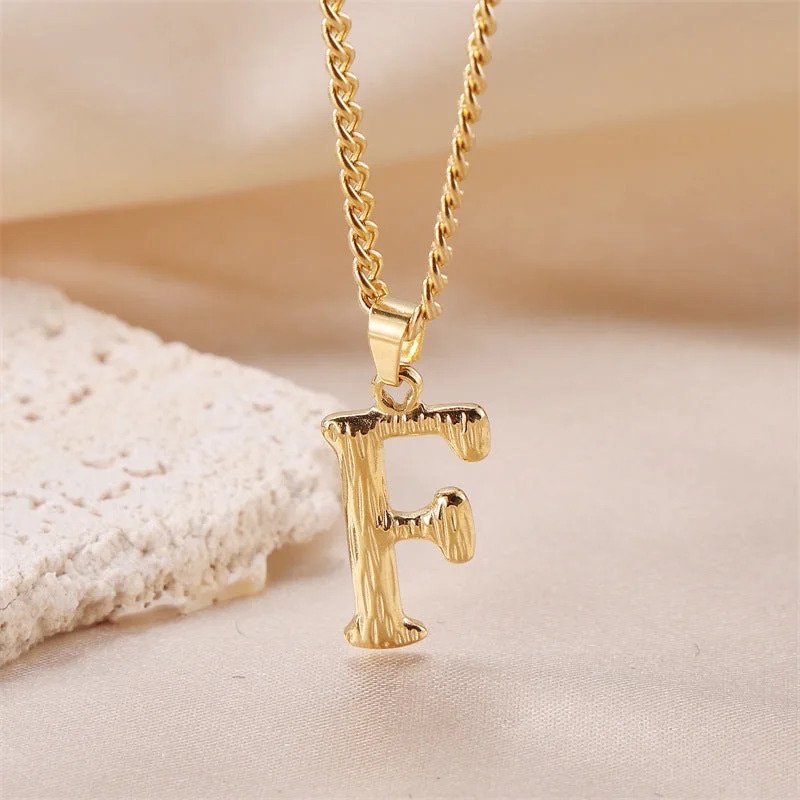 Letter F (Pendant Only)