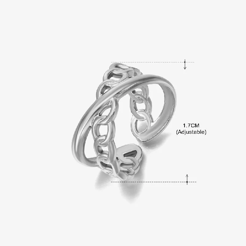 Steel Color X Ring