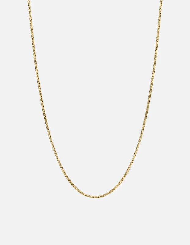 Women’s necklace set-Venetian Chain Necklace, Gold Vermeil