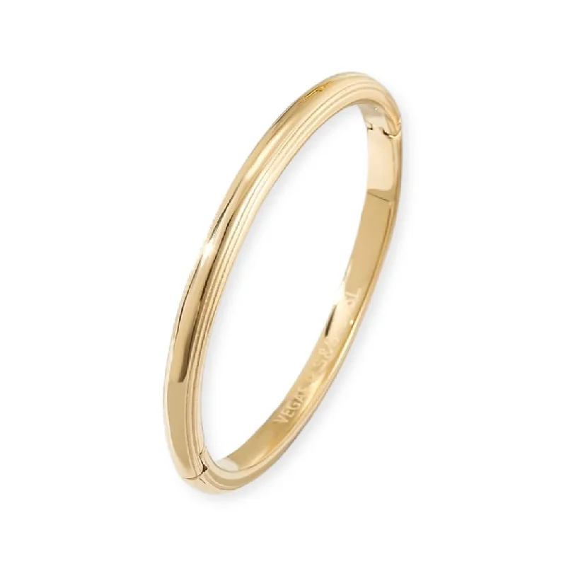 Women’s trendy bracelet-Gold Dome Bangle